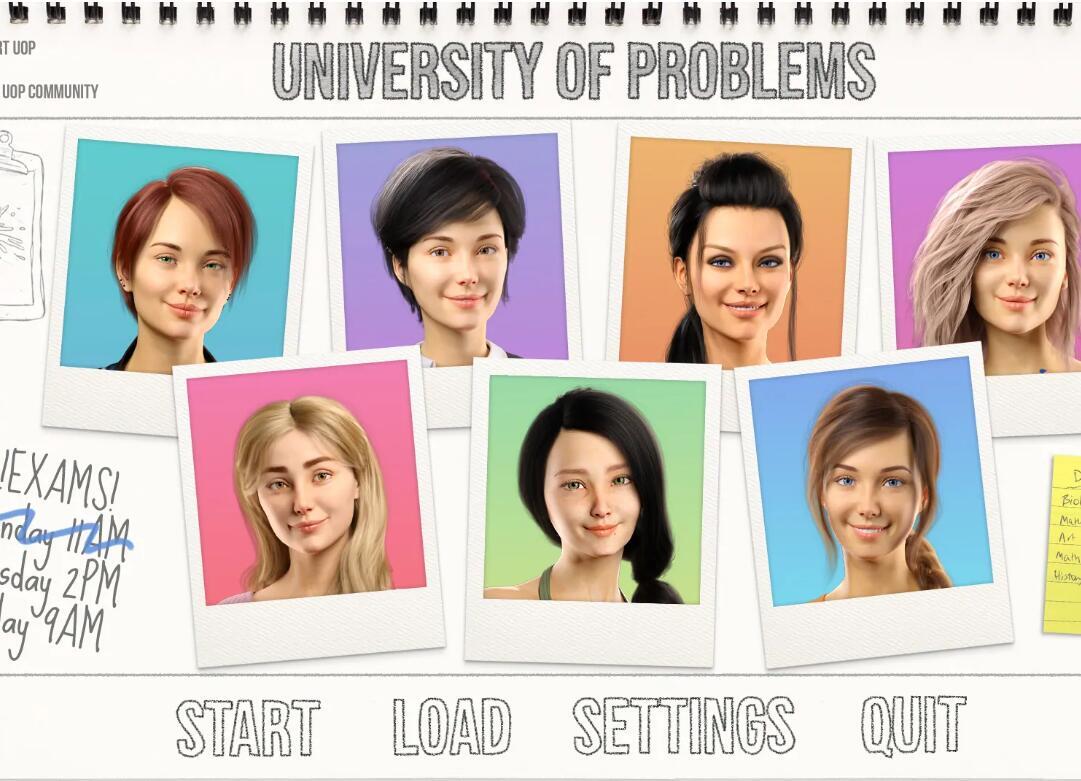 学院情缘/问题大学 University of Problems v1.4.5 汉化版 神级手绘SLG游戏【PC+安卓】-遇见萝莉